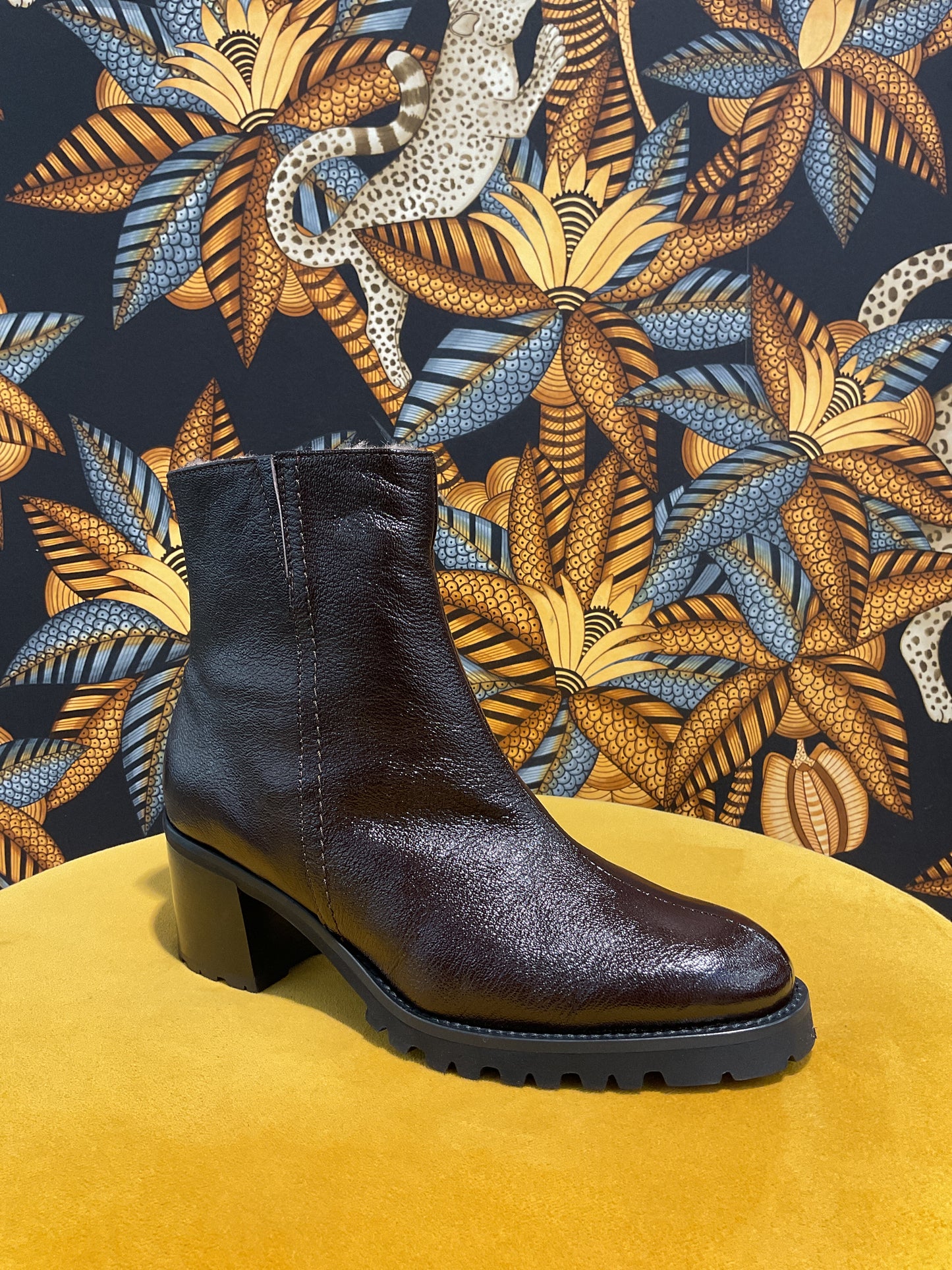 Bottines Fourrées Chocolat