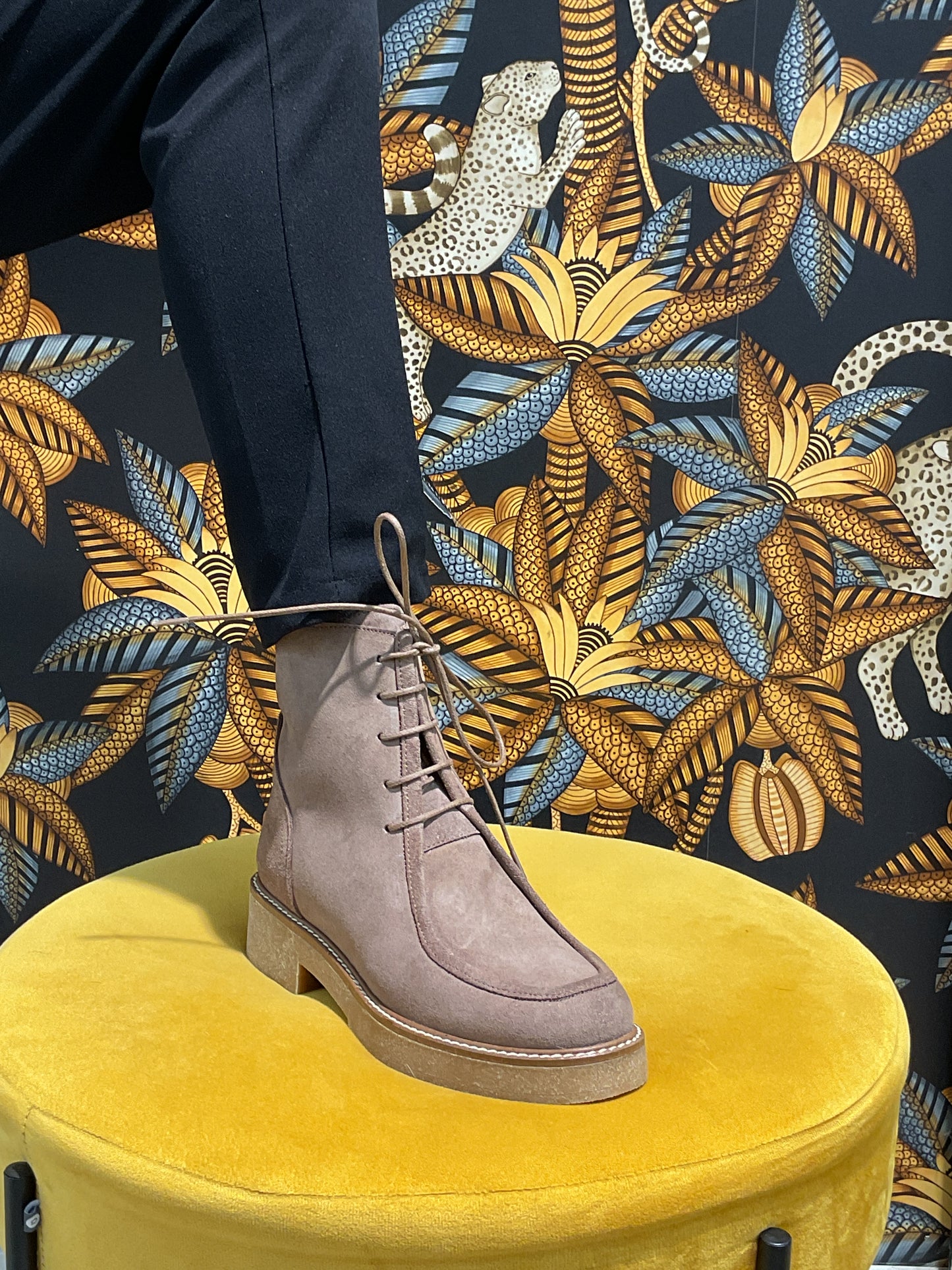 Derby zip & lacet