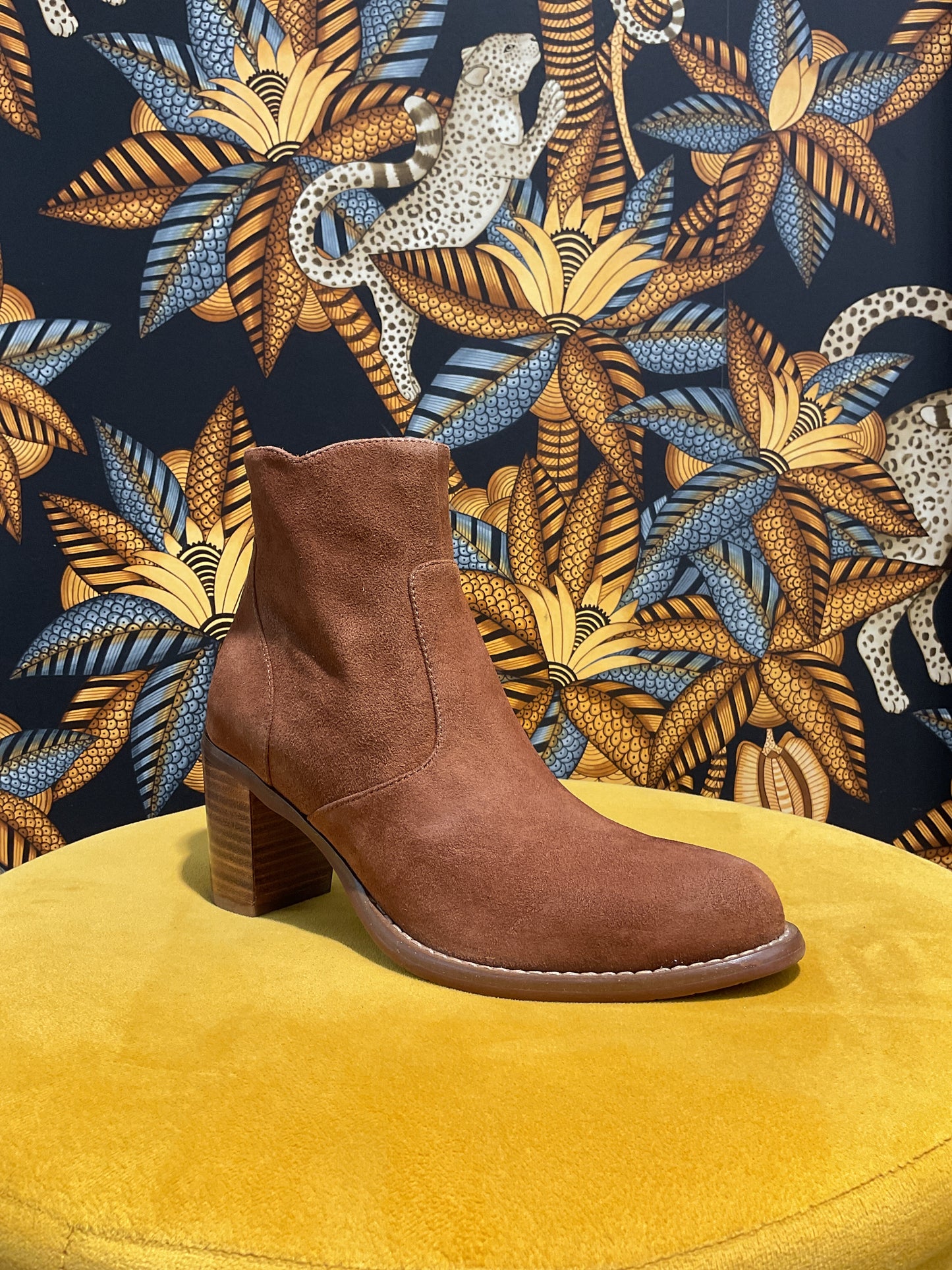 Bottines camarguaise Camel