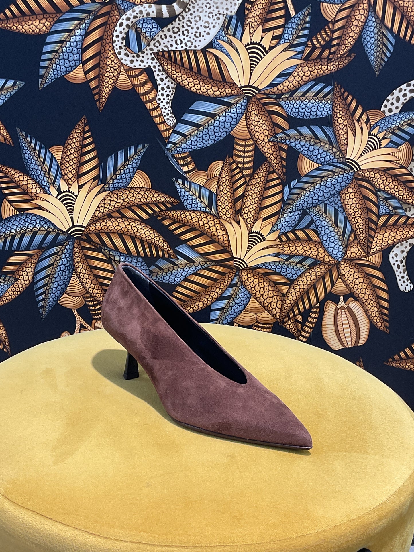 Escarpins Nubuck Camel