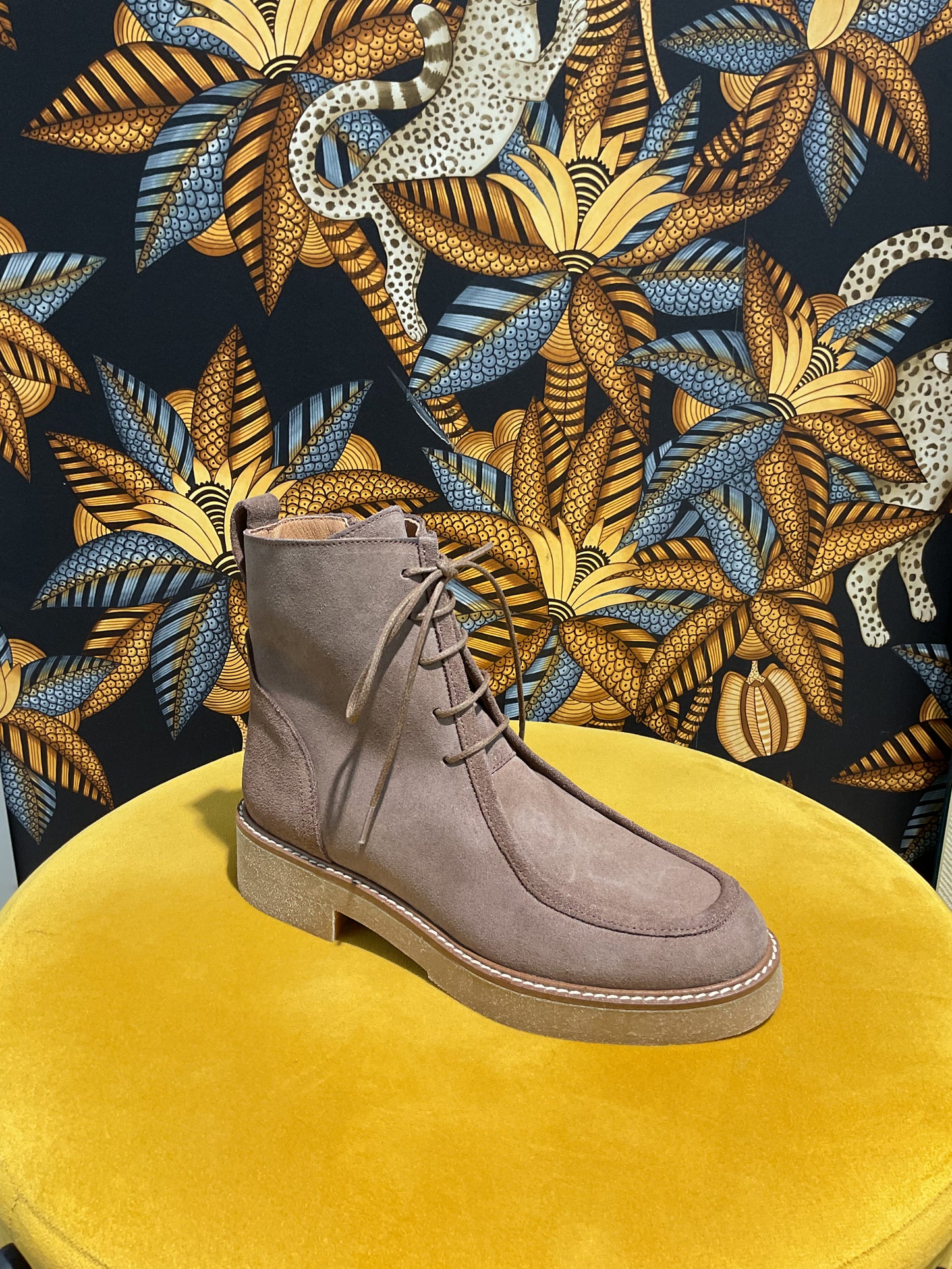Derby zip & lacet