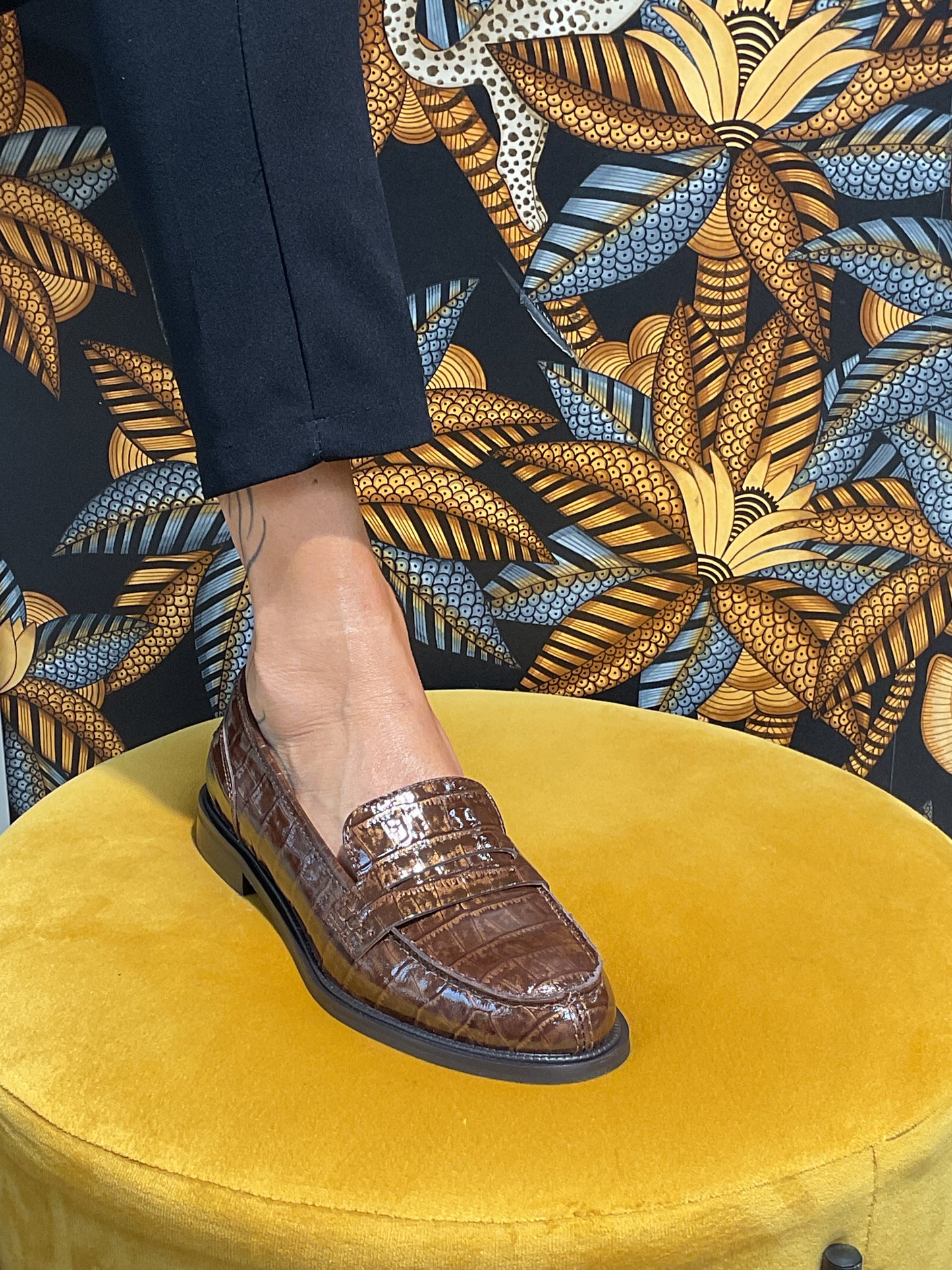 Mocassins Croco