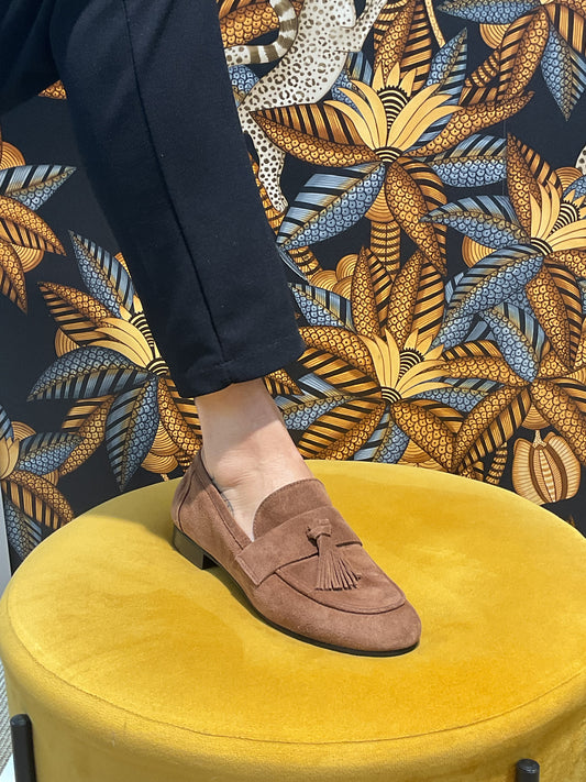 Mocassins Pompons