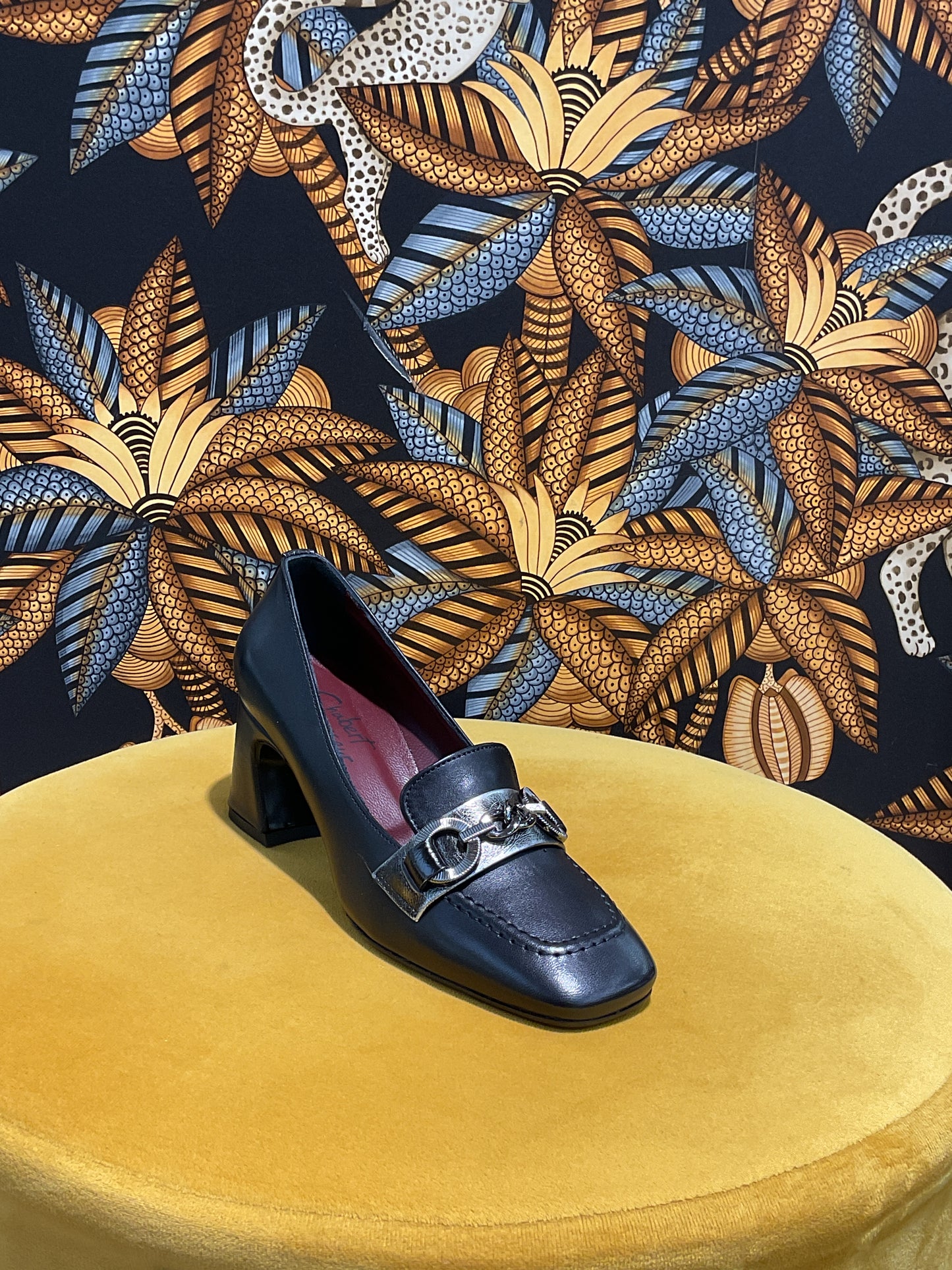 Mocassins à talons Boucle