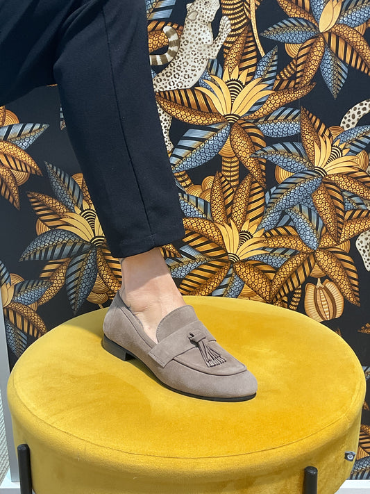 Mocassins pompons