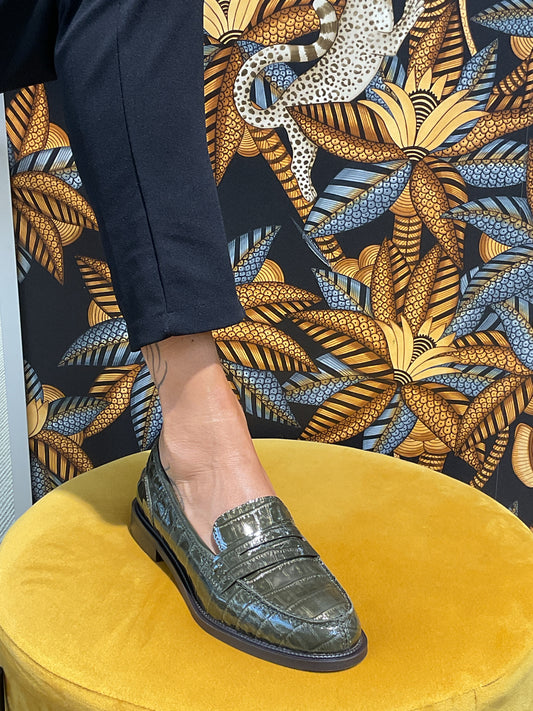 Mocassins Croco