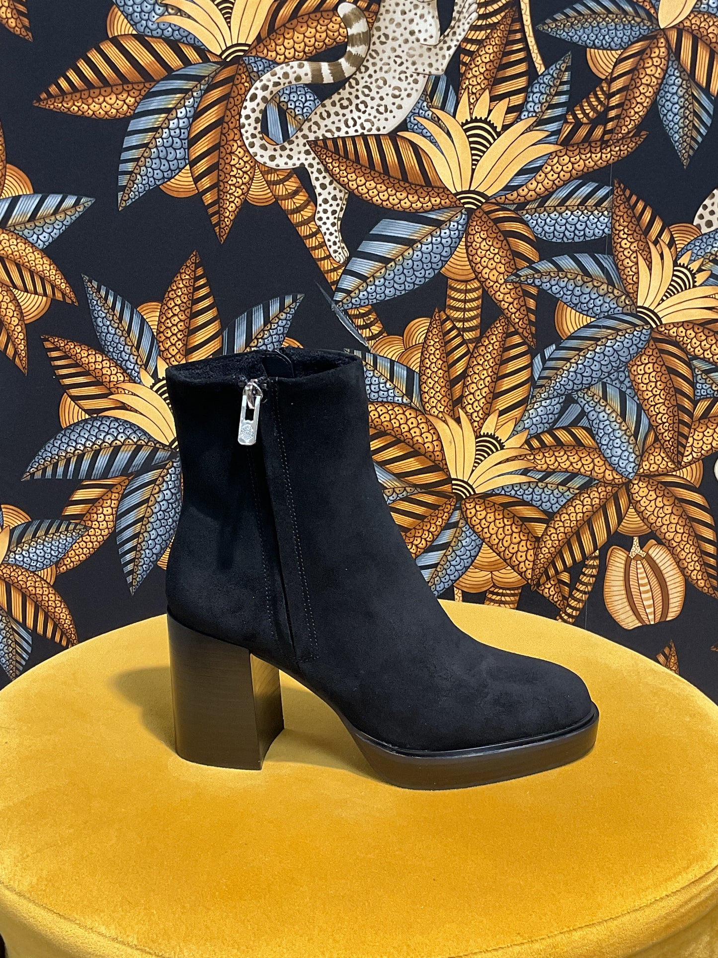Bottines Nubuck Noir