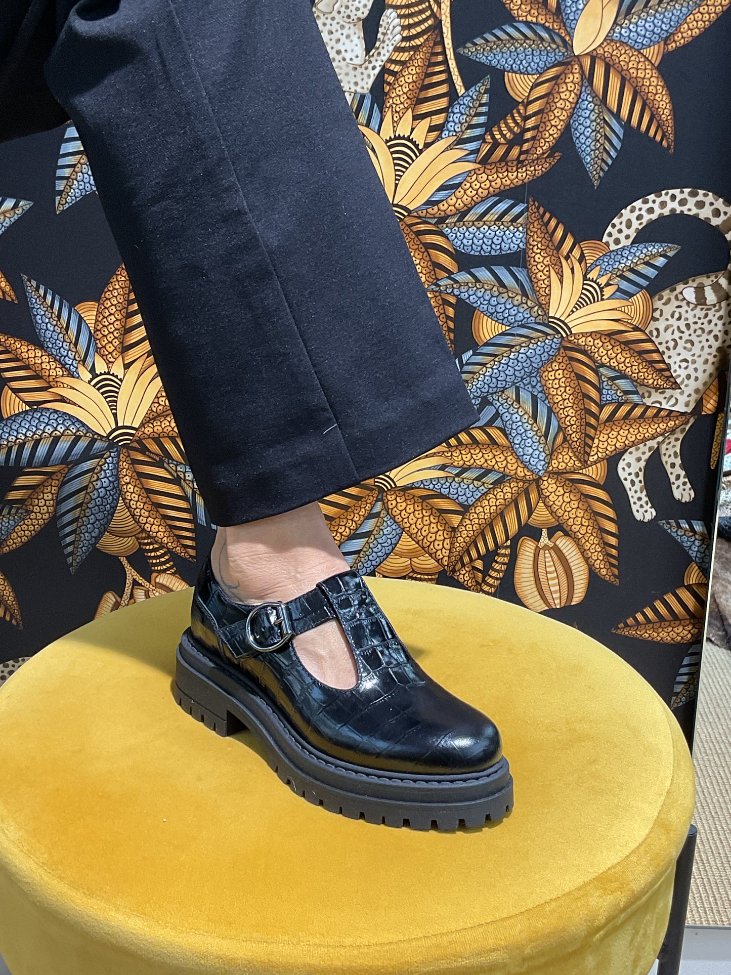 Mary Janes Croco