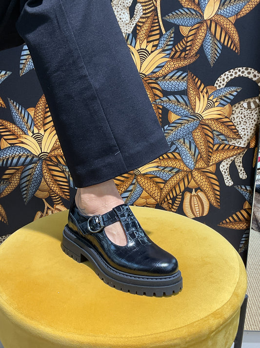 Mary Janes Croco
