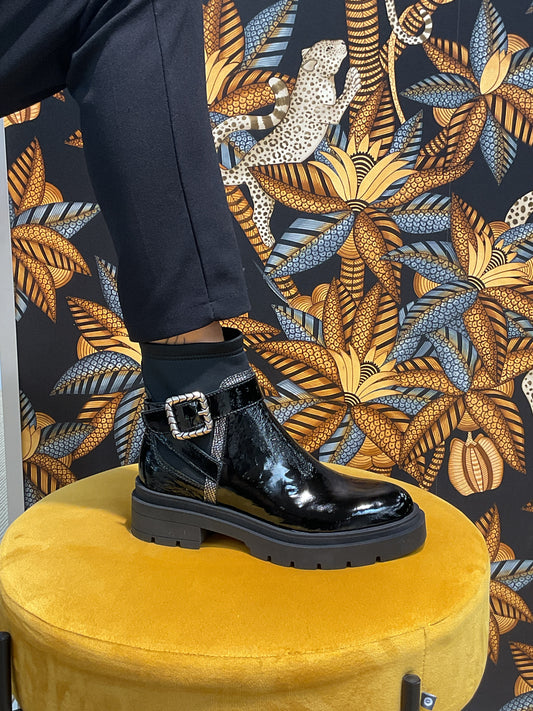 Bottines Vernis
