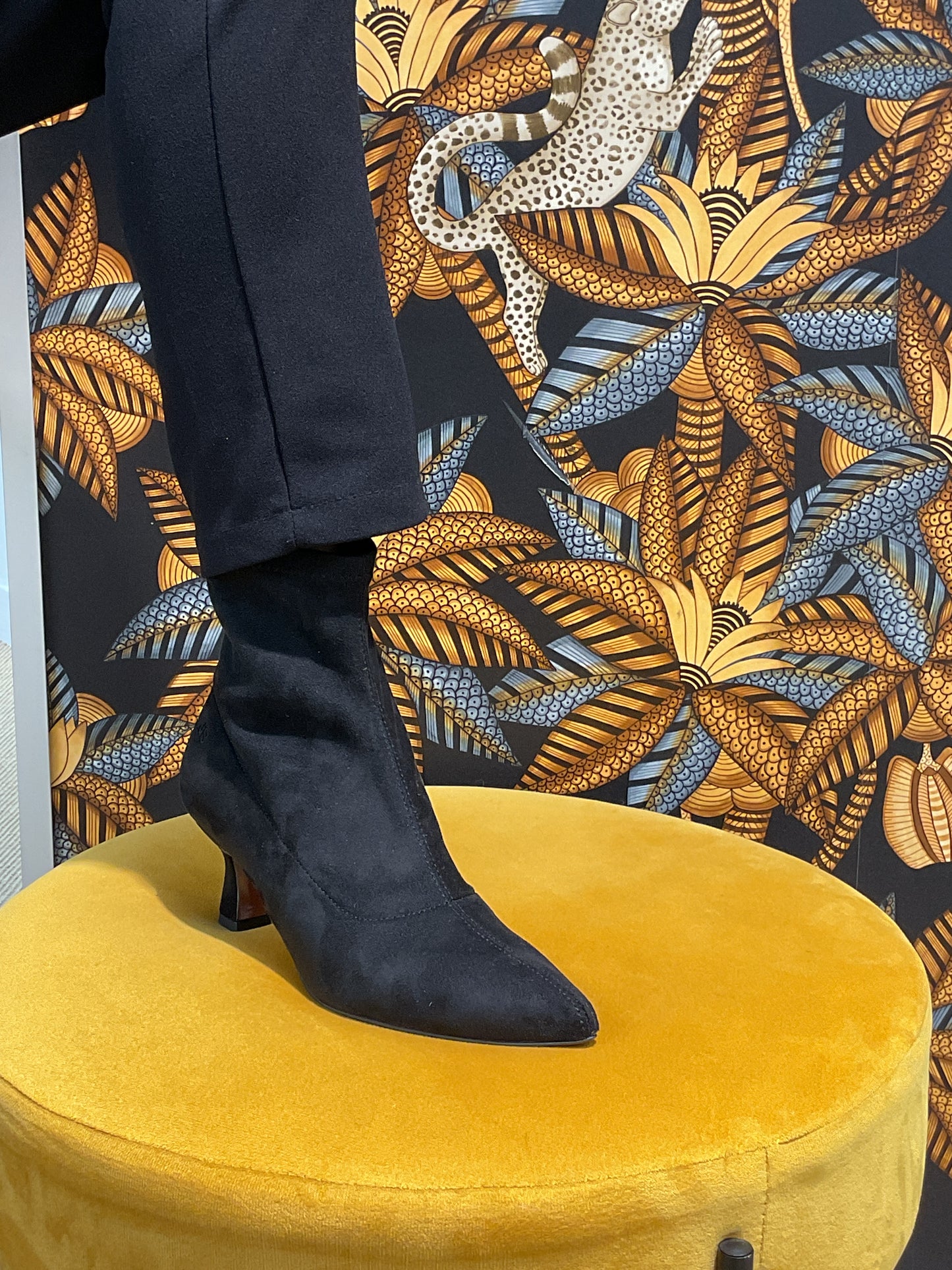 Bottines Nubuck Noir