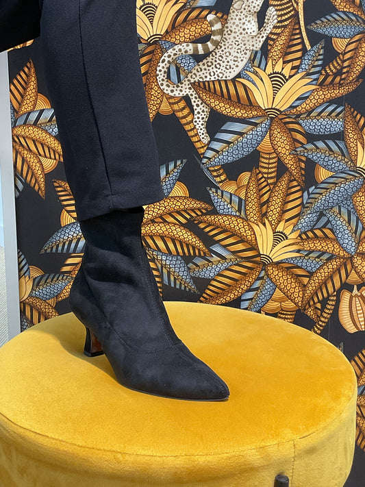 Bottines Nubuck Noir