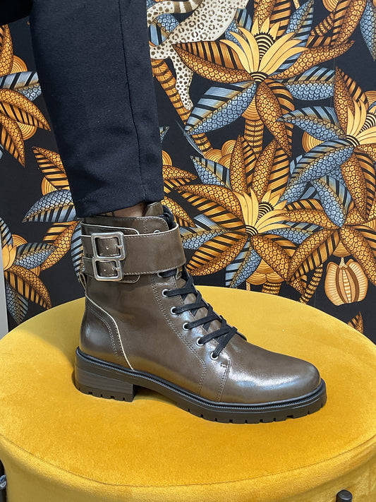 Bottines Boucle Khaki