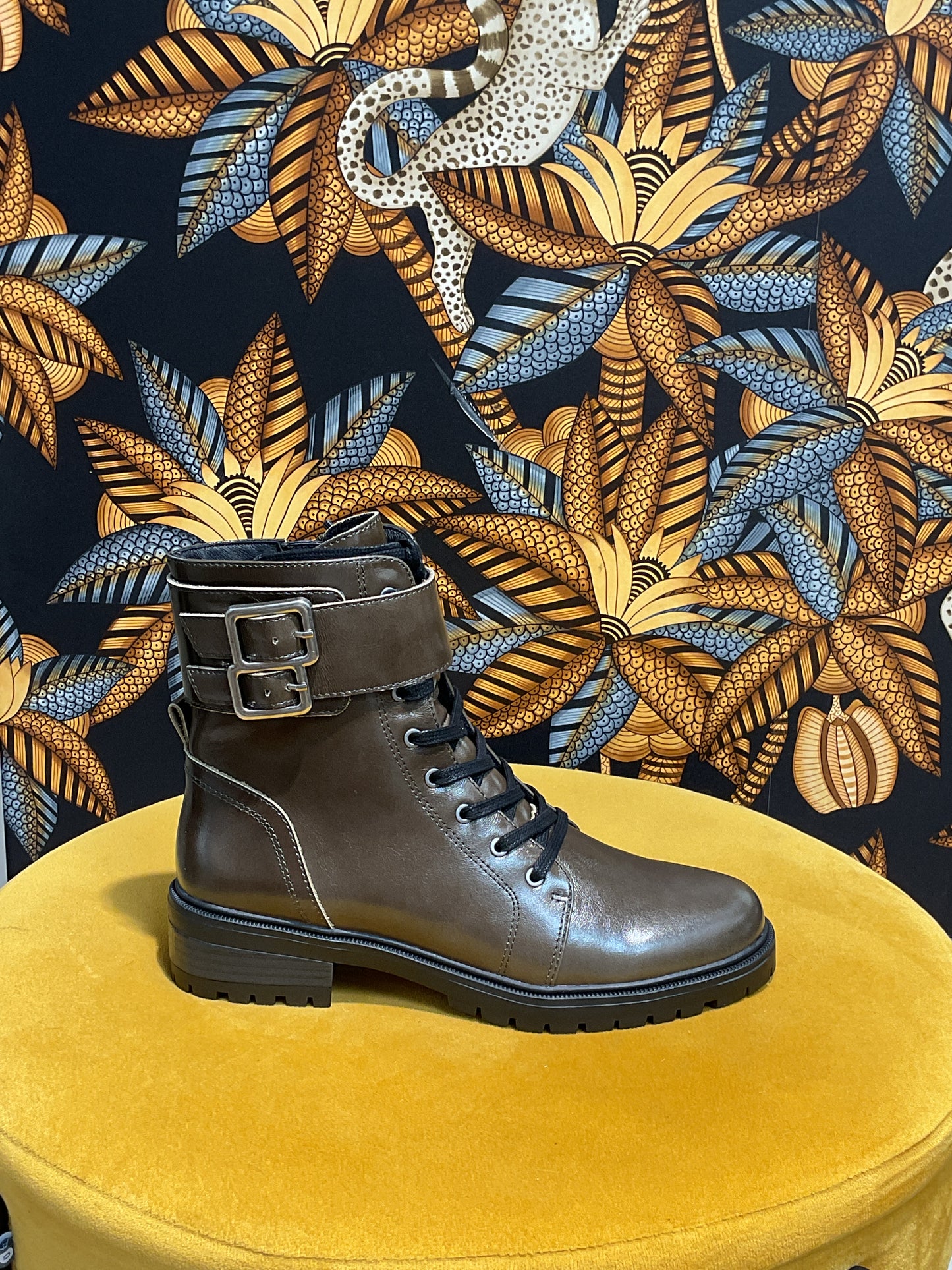 Bottines Boucle Khaki