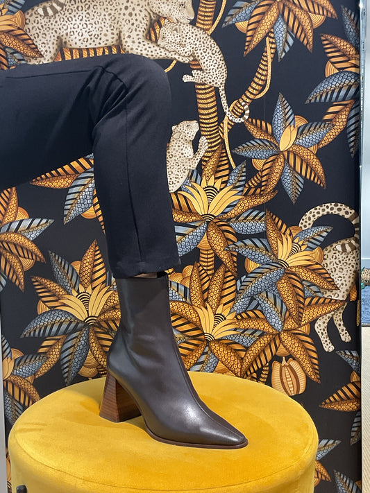 Bottines Chocolat Vintage