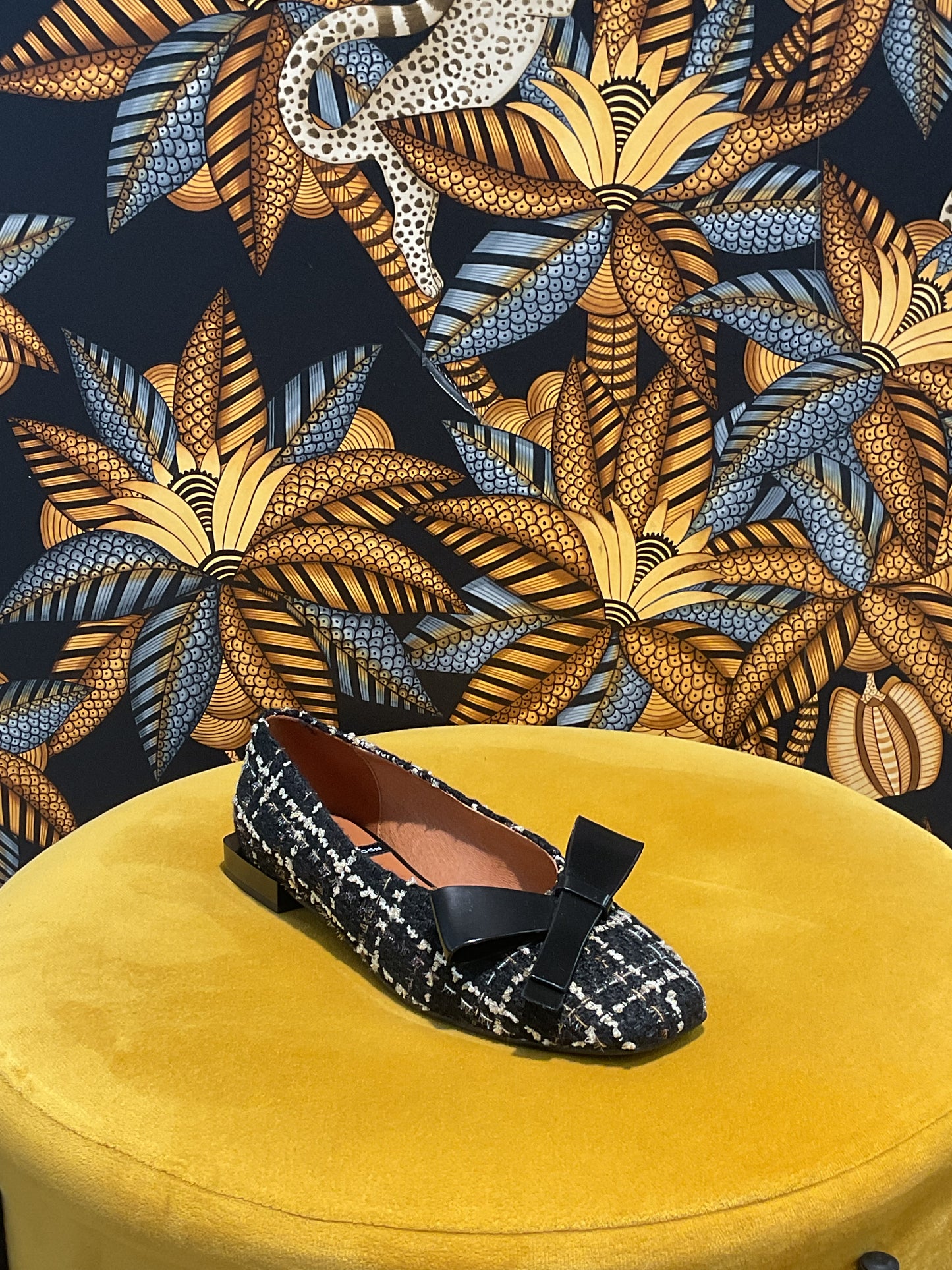Ballerines Tweed