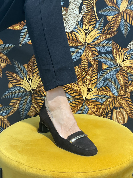 Mocassins à talon