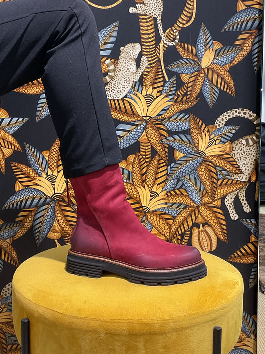 Bottines Rouge Carmin