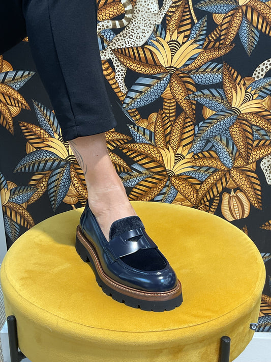 Mocassins Sportswear Bi matière
