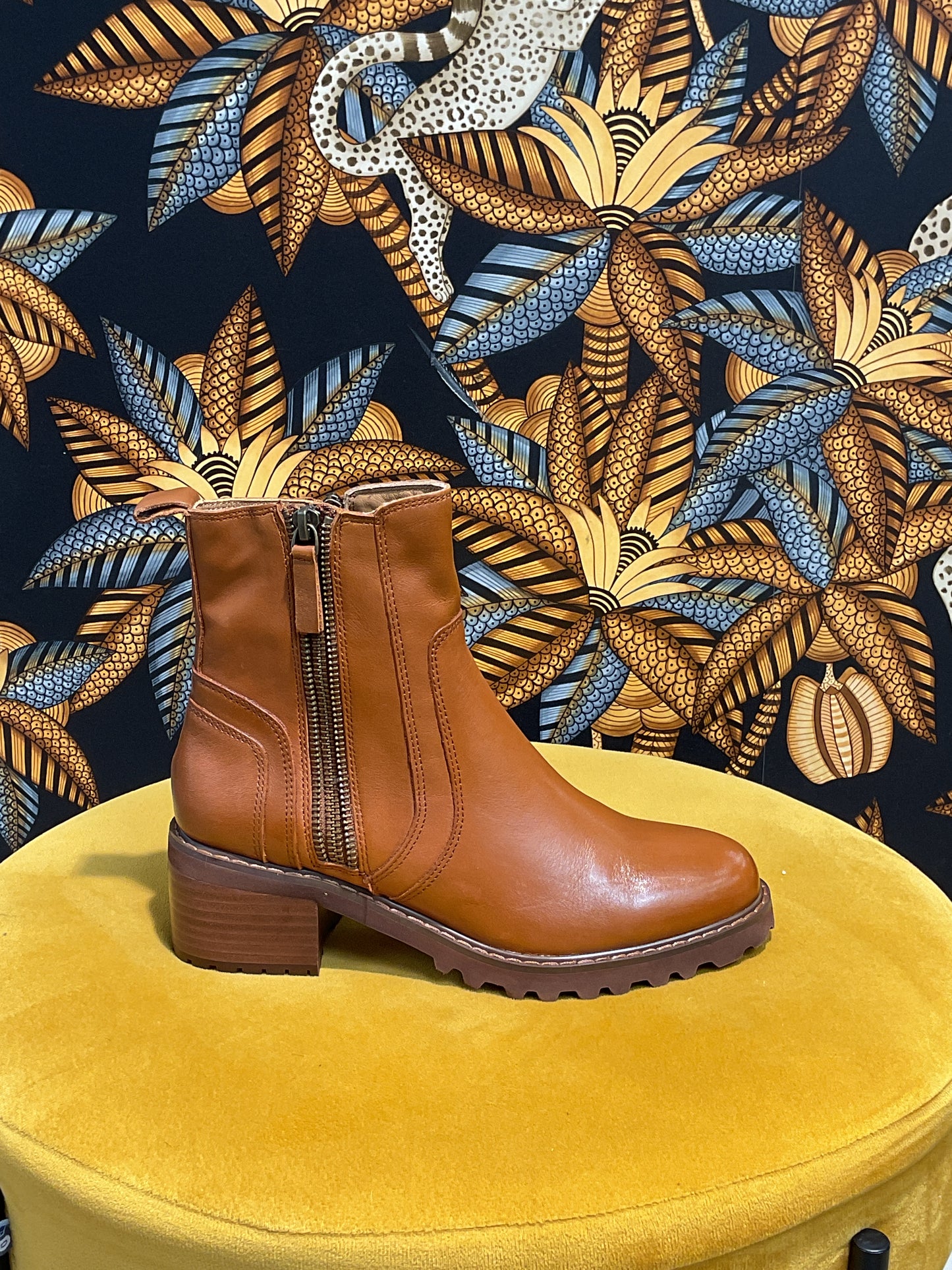 Bottines Camel