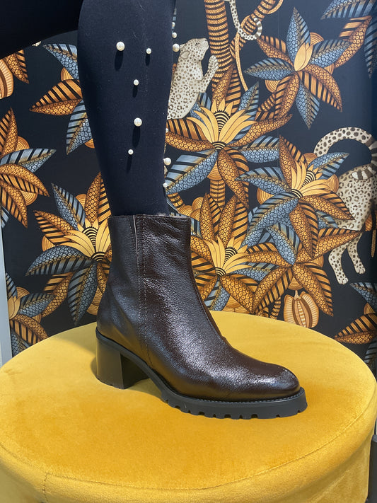 Bottines Fourrées Chocolat