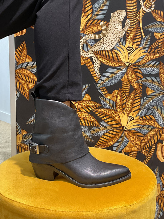 Bottines Santiags Revers