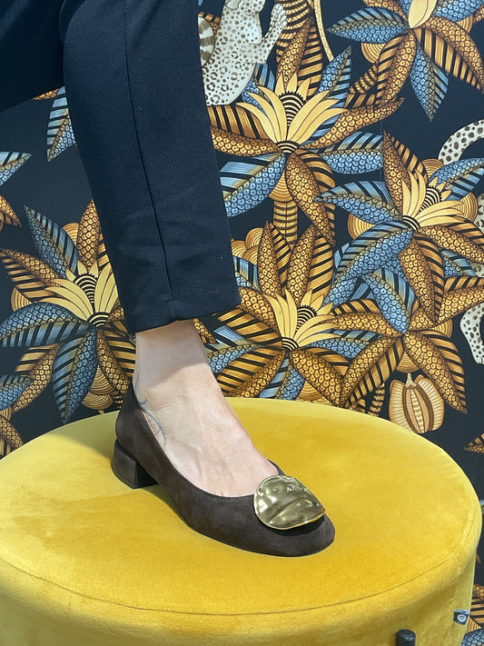 Ballerines Bijoux Nubuck
