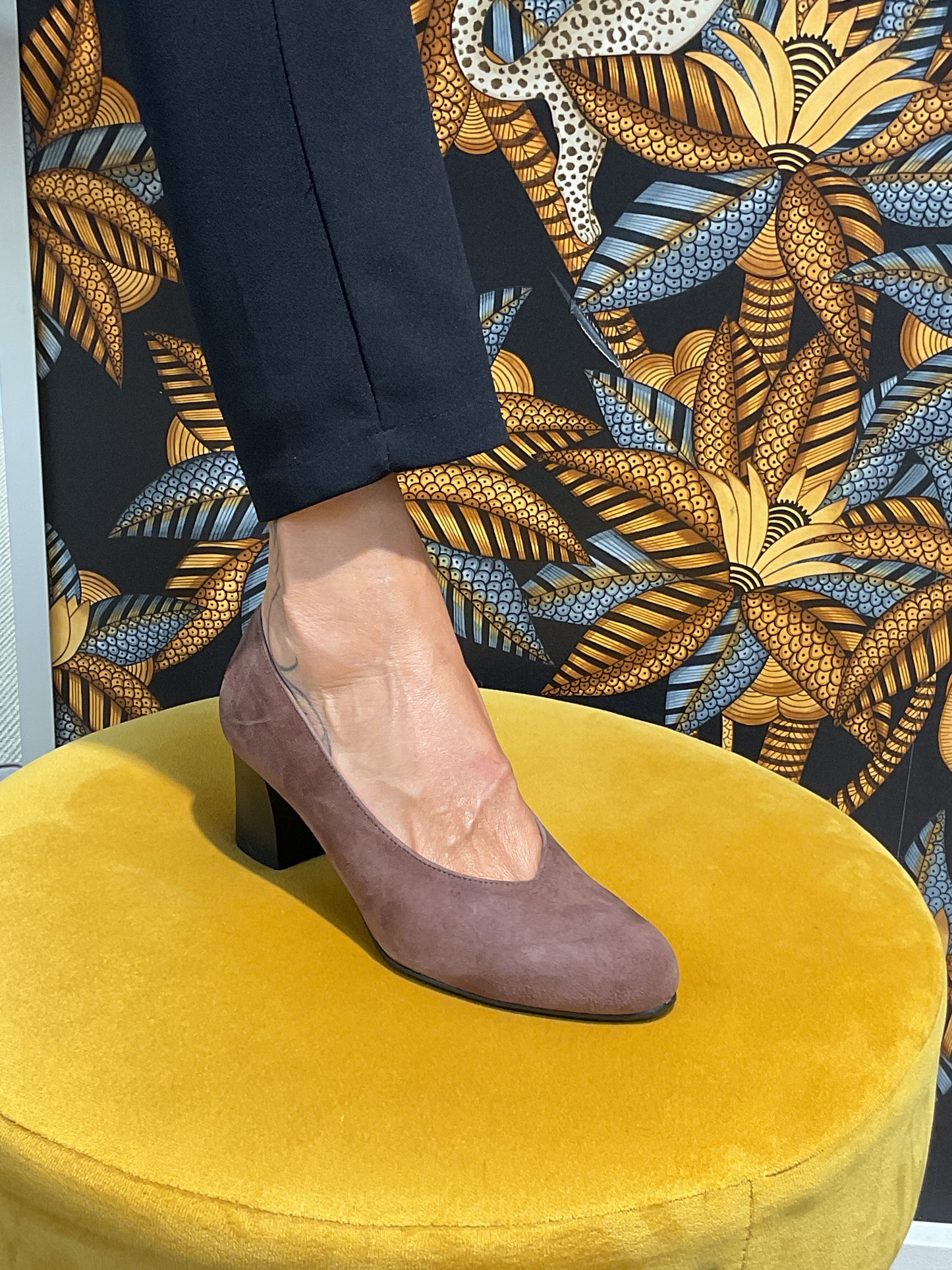 Ballerine à talons