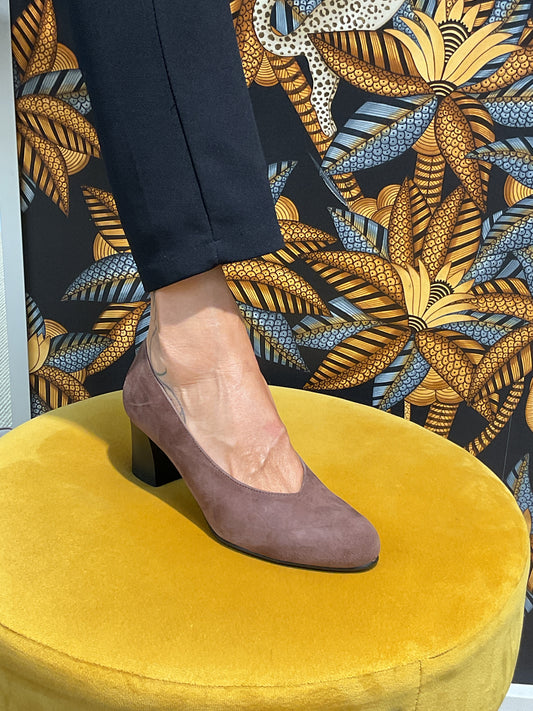Ballerine à talons