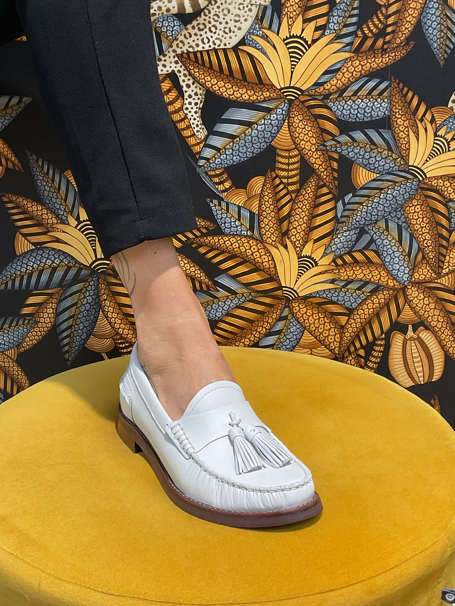 Mocassins Pompons