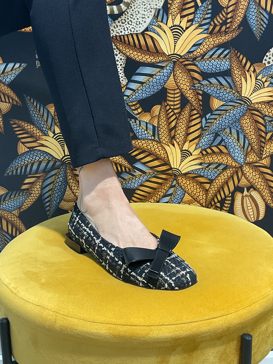 Ballerines Tweed