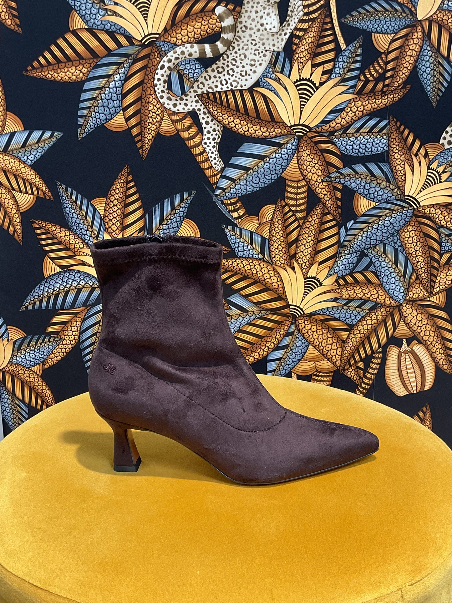 Bottines Nubuck Chocolat