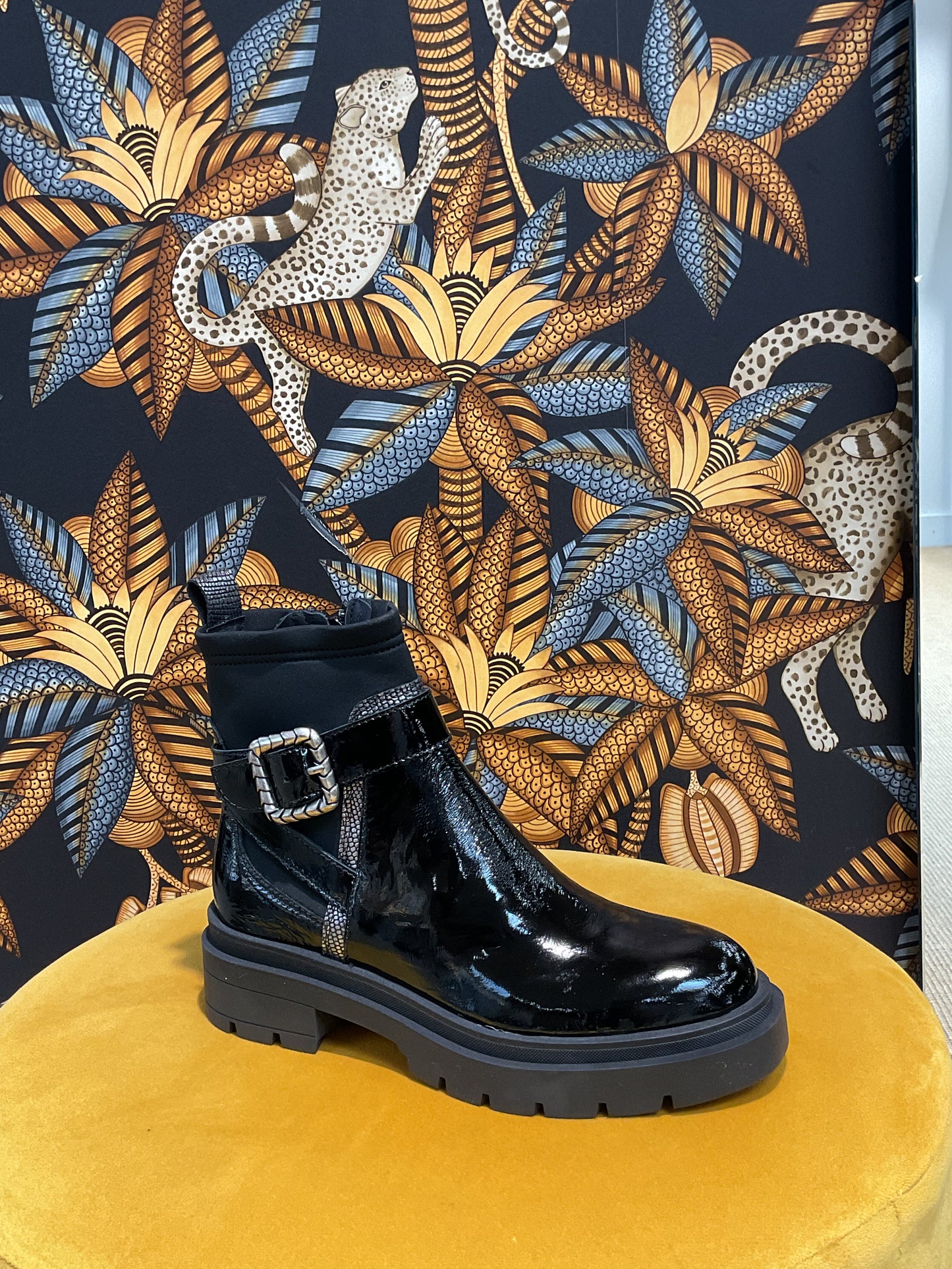 Bottines Vernis