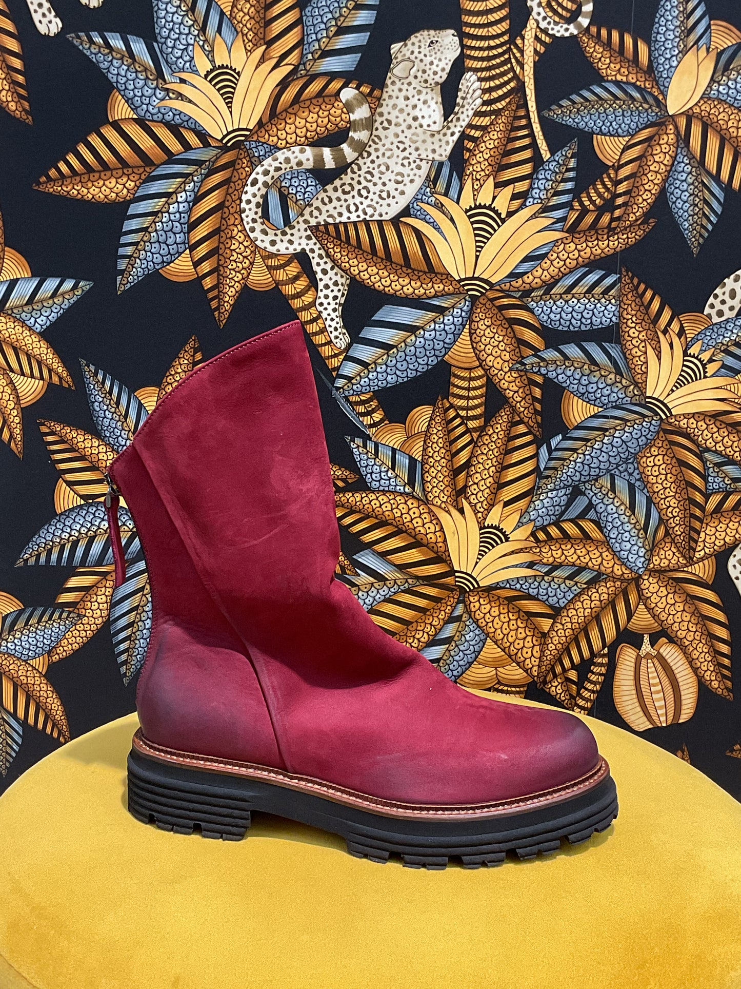 Bottines Rouge Carmin