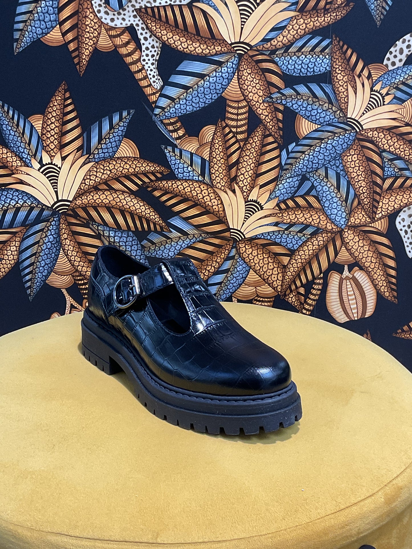 Mary Janes Croco