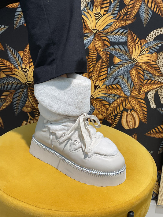 Moon Boots Crème