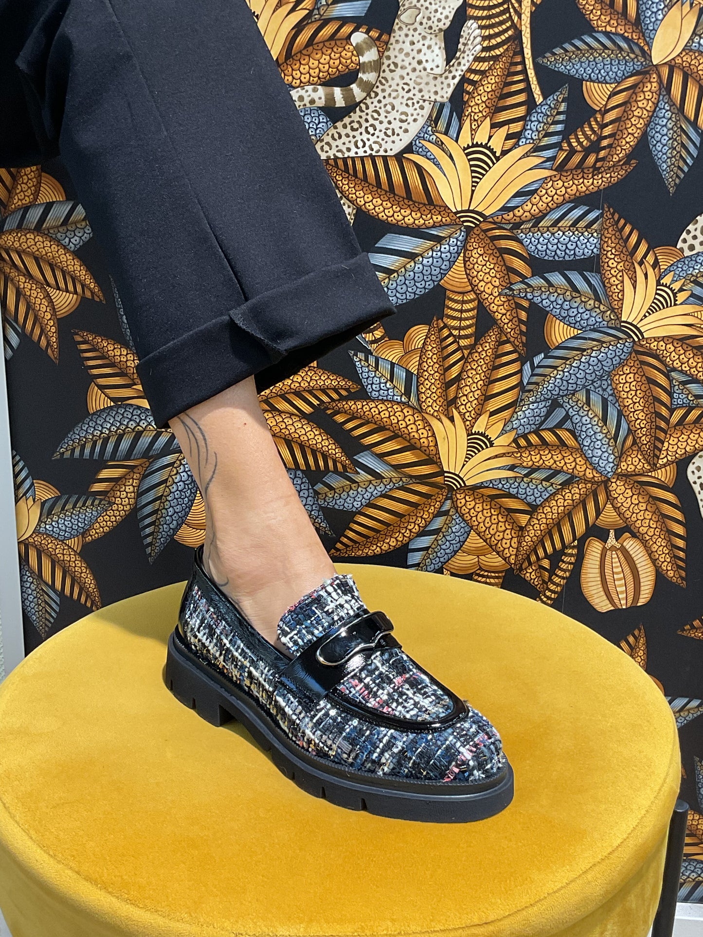 Mocassins Tweed