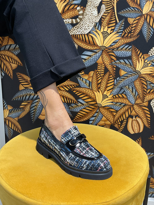 Mocassins Tweed