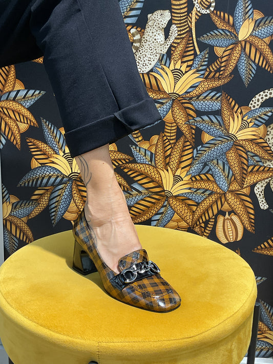 Mocassins à motif